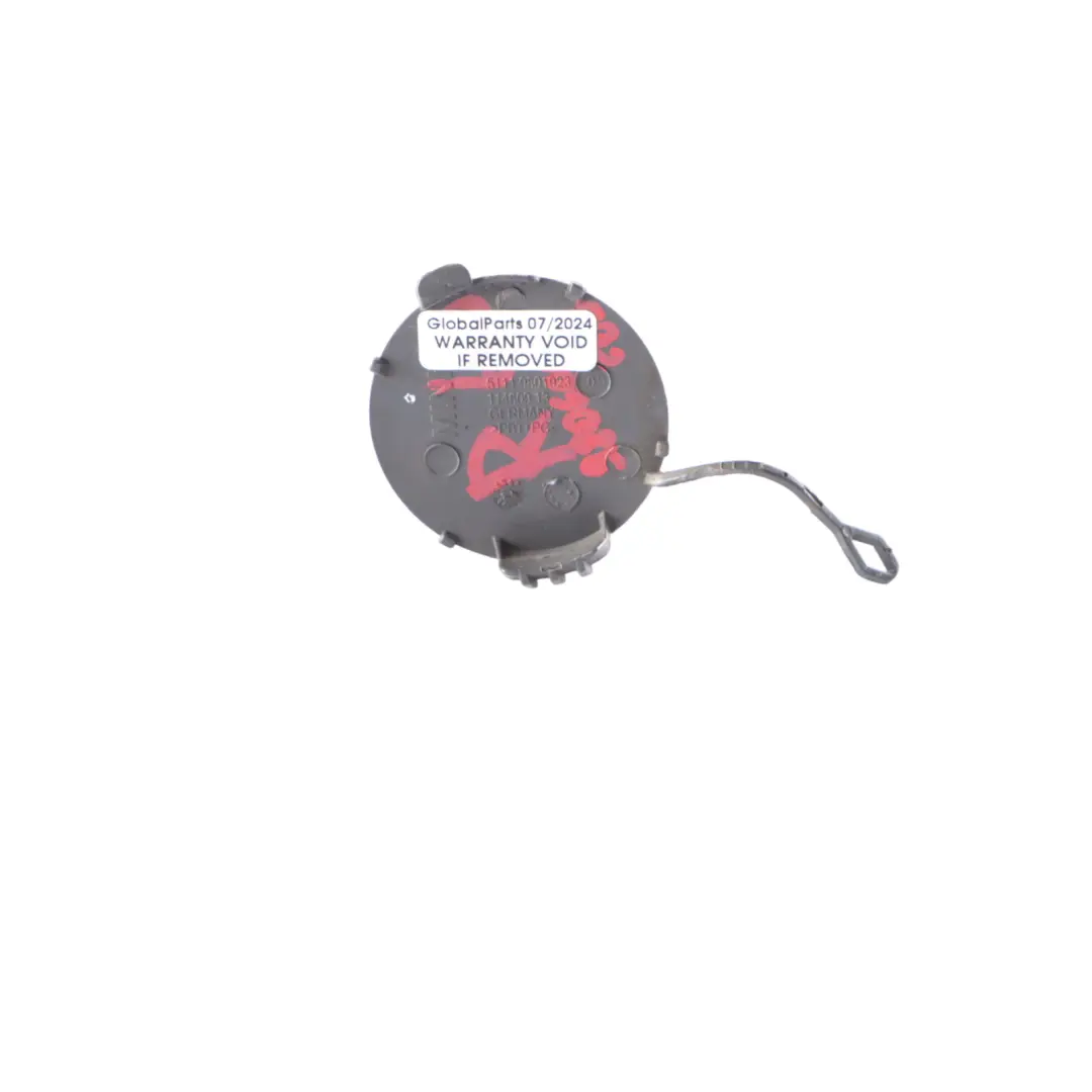  Tapa parachoques delantero Mini R60 R61 Ojo remolque Flap Cosmic Blue 9801923 - SKU 9806061-COB - Número de pieza 9806061