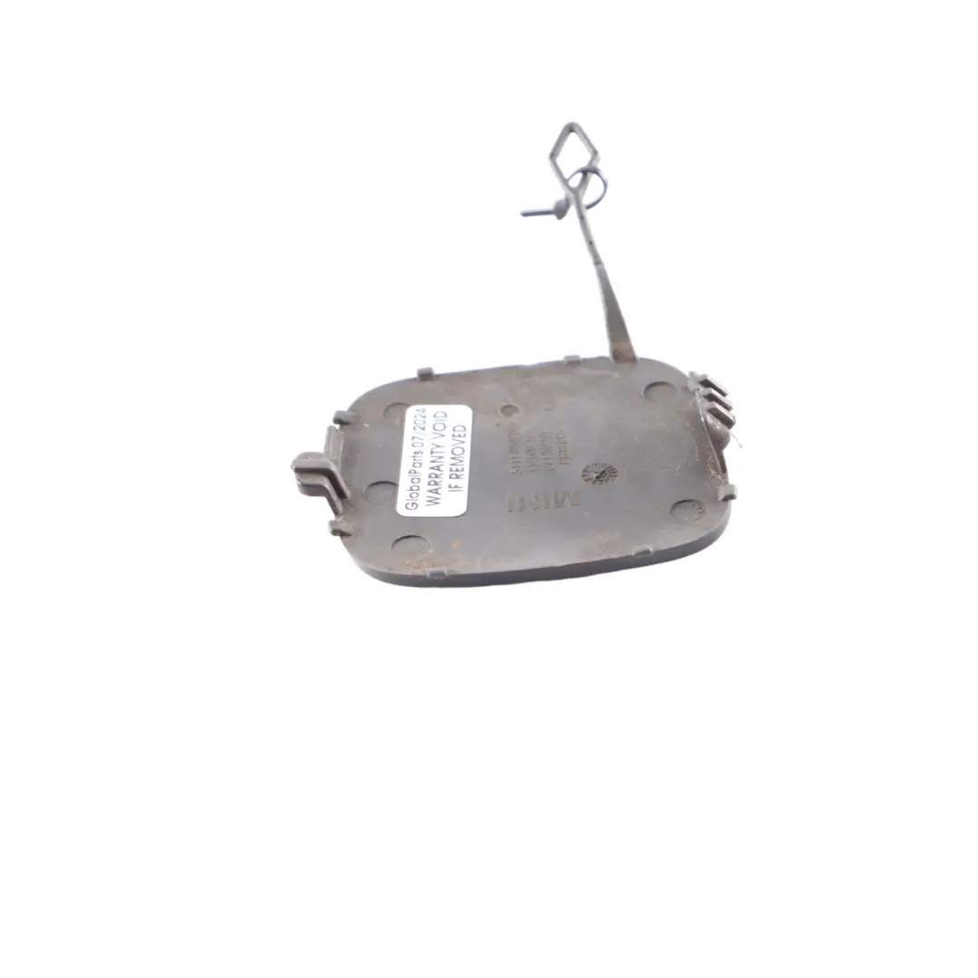 Mini R60 R61 Cover Flap Towing Eye Paraurti anteriore Nero Assoluto B11 9802066 - SKU 9806062-ABS1 - Numero di parte 9806062
