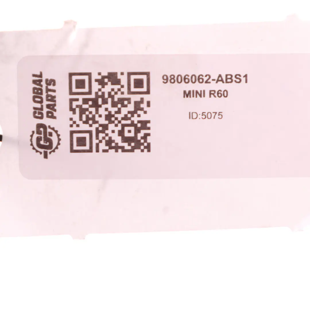 Mini R60 R61 Cache protection remorquage Pare-chocs avant Absolument noir B11 - SKU 9806062-ABS1 - Numéro de pièce 9806062
