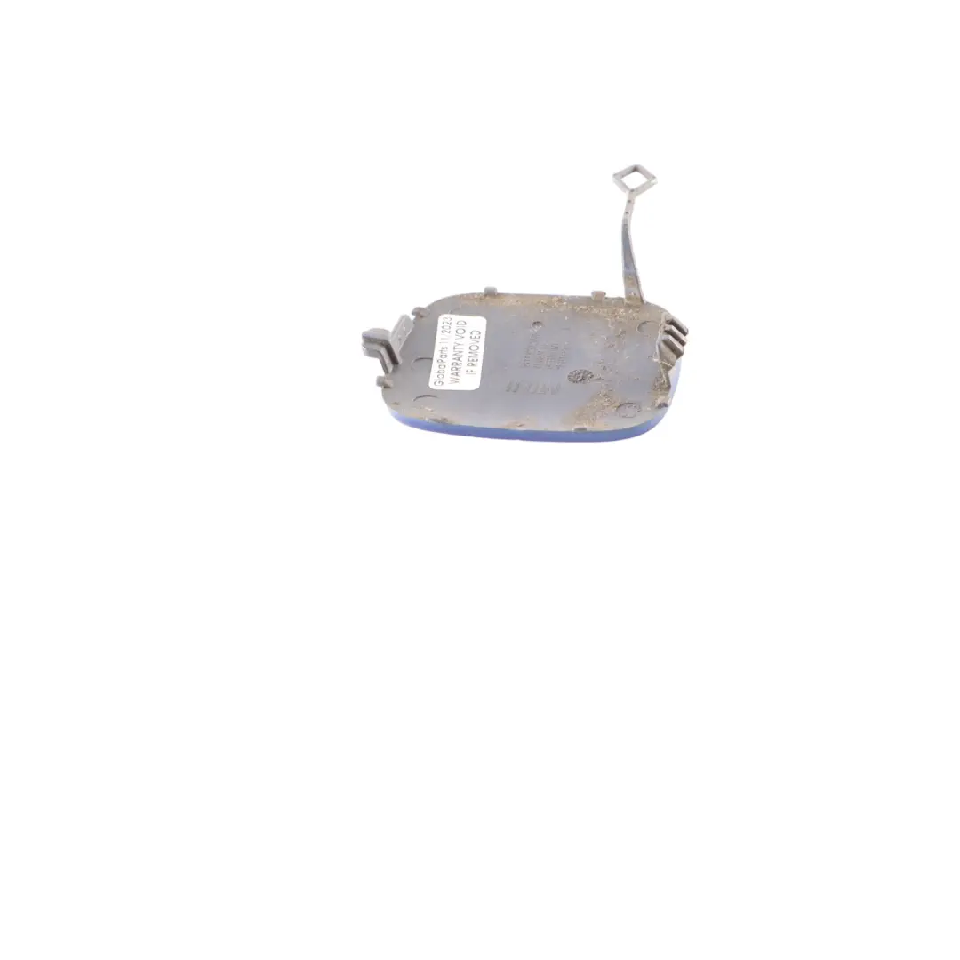 Flap Towing Eye Front Bumper Starlight Blue B62 9802066 to Mini R60 R61 Cover with Part number 9806062 Mini R60 R61 Cover Flap Towing Eye Front Bumper Starlight Blue B62 9802066 - SKU 9806062-STB - Part number 9806062