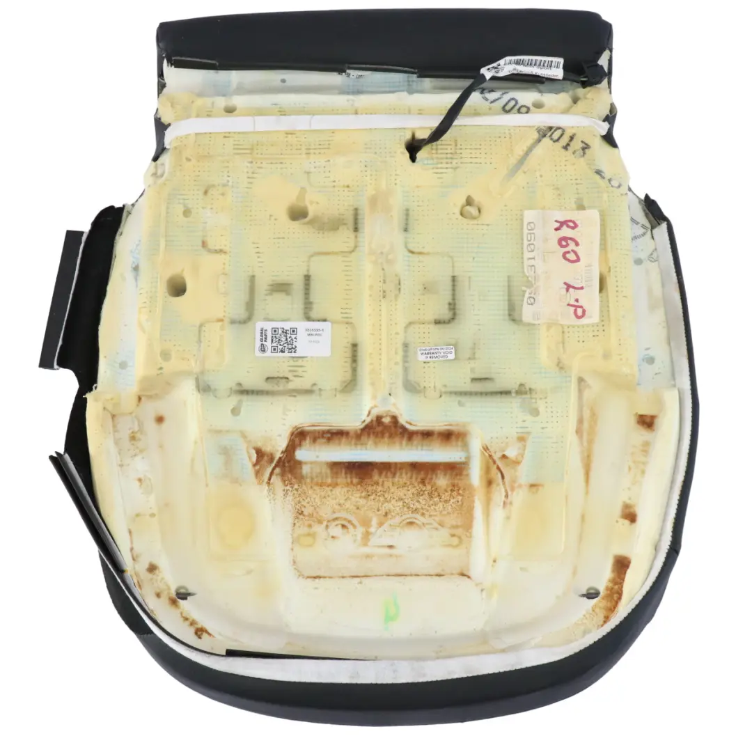 Mini Cooper R60 Front Seat Cover Sport Heated Left N/S Leather Gravity Black - SKU 9806595-1 - Part number 9806595