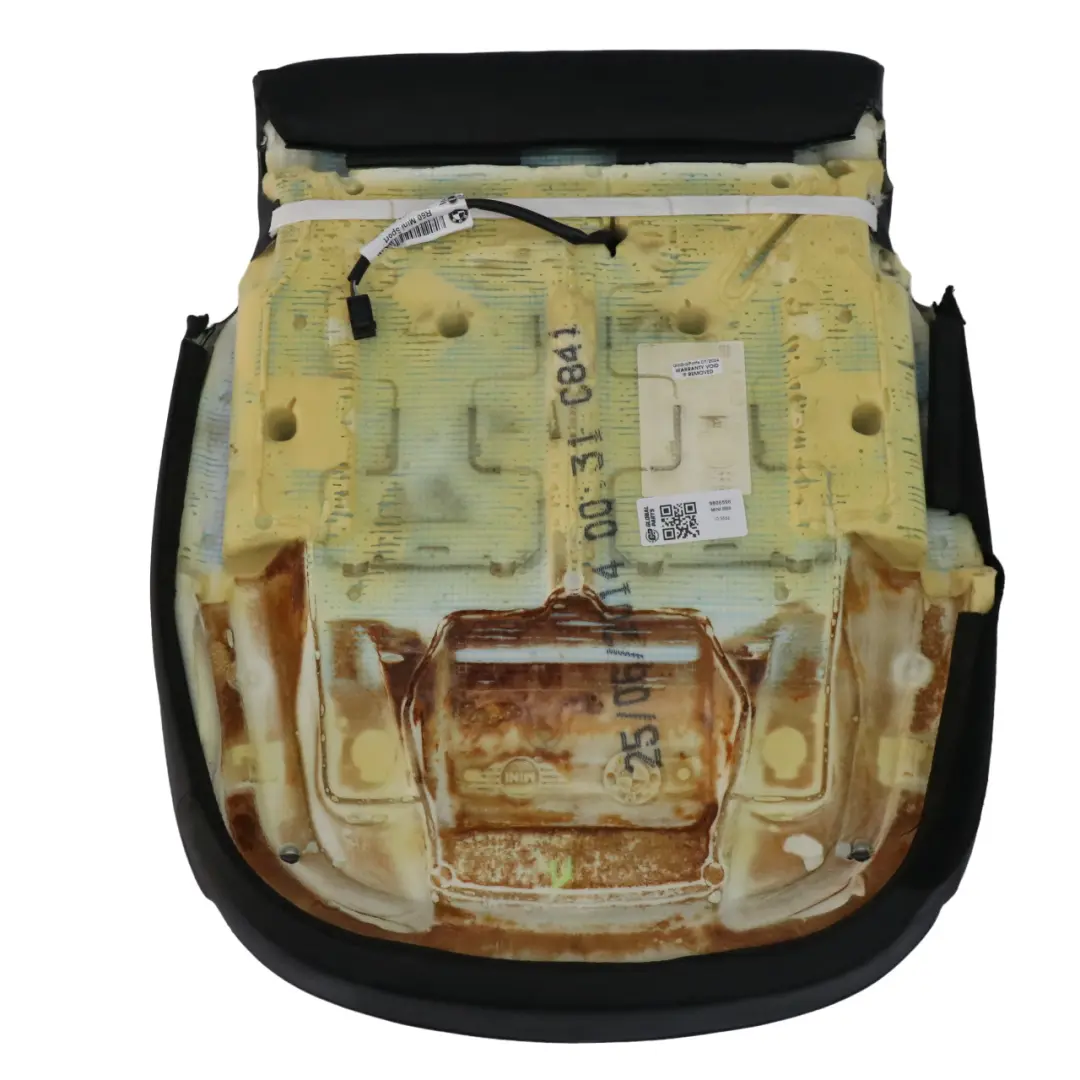 Sedile Sportivo Anteriore Destro Coperta Riscaldata Pelle Nera per Mini Cooper R60 con numero di parte 9806596 Mini Cooper R60 Sedile Sportivo Anteriore Destro Coperta Riscaldata Pelle Nera - SKU 9806596 - Numero di parte 9806596