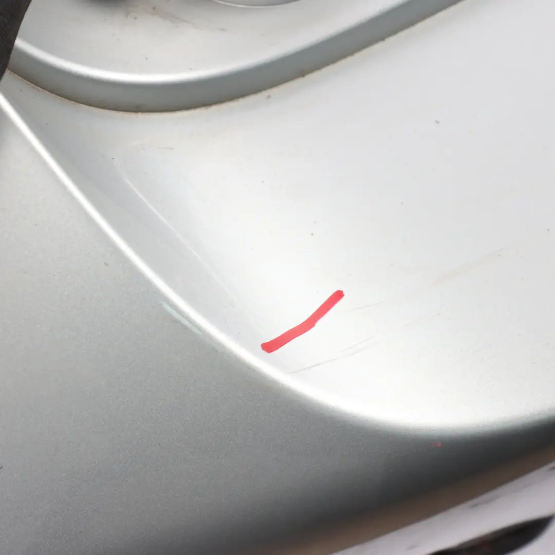 Bumper Trim Panel Cover PDC Crystal Silver Metallic B12 to Mini Countryman R60 Rear with Part number 9806645 Mini Countryman R60 Rear Bumper Trim Panel Cover PDC Crystal Silver Metallic B12 - SKU 9806645-CRS - Part number 9806645