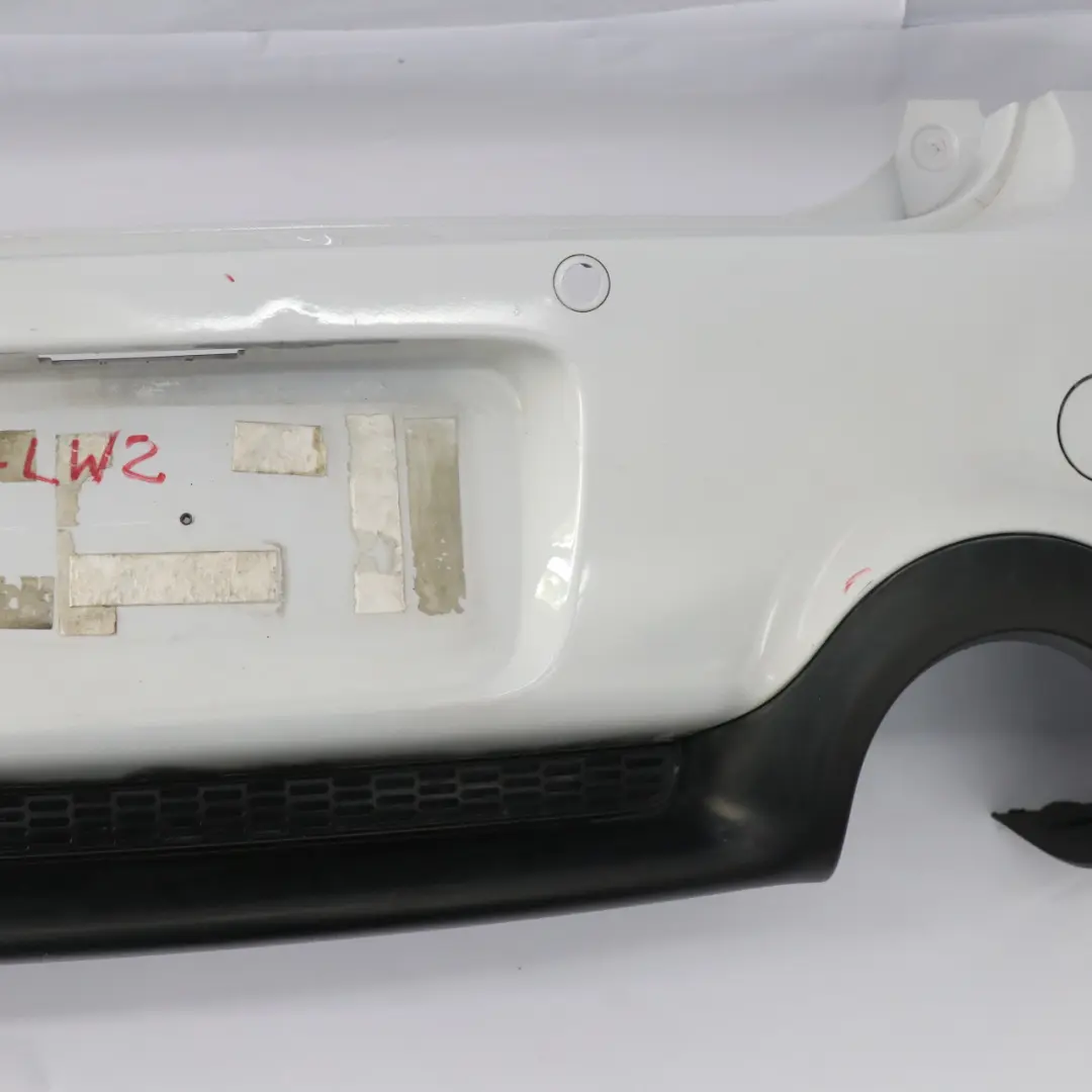 Bumper Cooper S PDC Light White - B15 to Mini Countryman R60 Rear with Part number 9806647 Mini Countryman R60 Rear Bumper Cooper S PDC Light White - B15 - SKU 9806647-LW2 - Part number 9806647