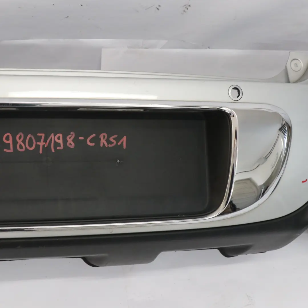 Mini Countryman R60 Rear Bumper PDC Trim Panel Crystal Silver Metallic - B12 - SKU 9807198-CRS1 - Part number 9807198