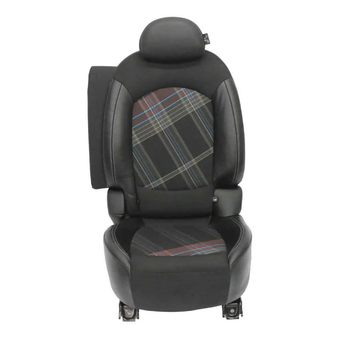 Mini R61 Sport Siège Tissu Cuir Hot Cross Carbon Black Siège arrière gauche - SKU 9810191-1 - Numéro de pièce 9810191