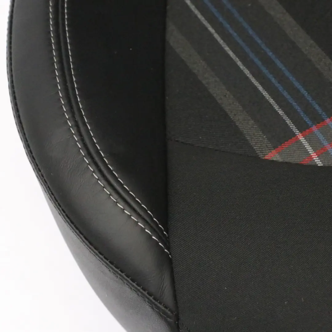 Sitz Stoff Leder Hot Cross Carbon Schwarz hinten links Sitz für Mini R61 Sport mit Teilenummer 9810191 Mini R61 Sport Sitz Stoff Leder Hot Cross Carbon Schwarz hinten links Sitz - SKU 9810191-1 - Teilenummer 9810191