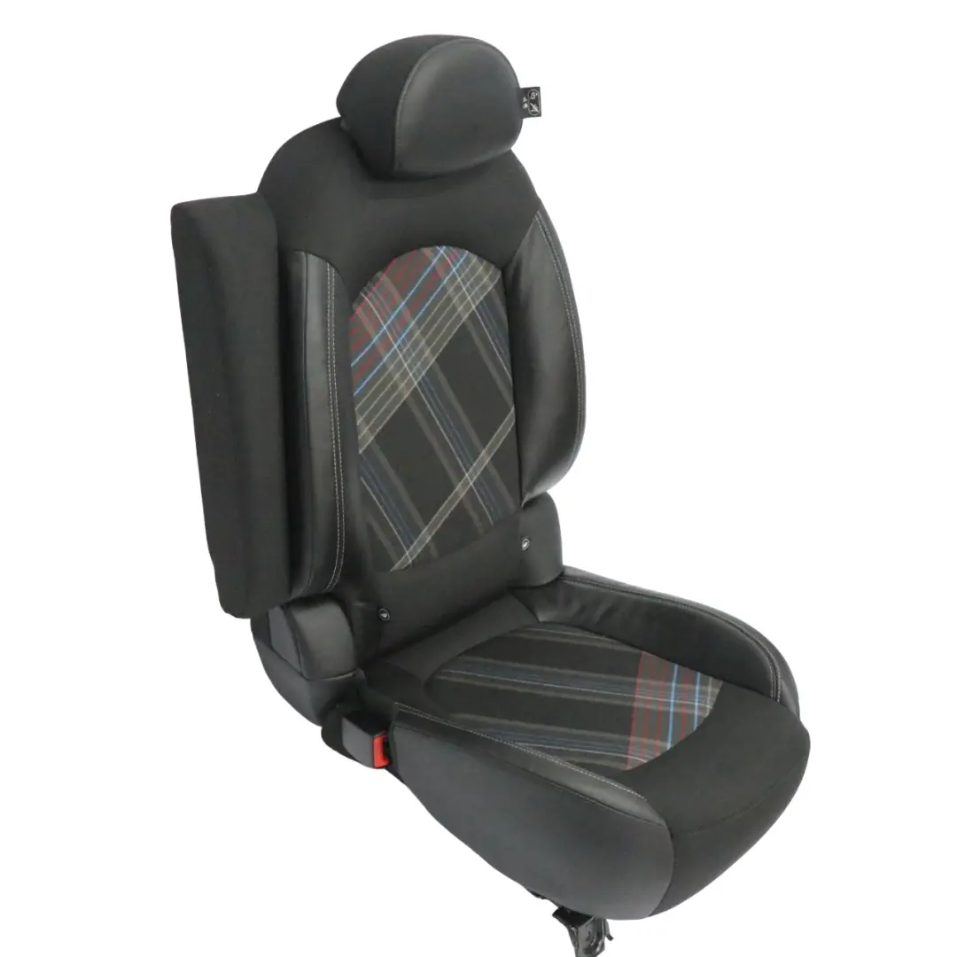 Mini R61 Sport Siège Tissu Cuir Hot Cross Carbon Black Siège arrière gauche - SKU 9810191-1 - Numéro de pièce 9810191
