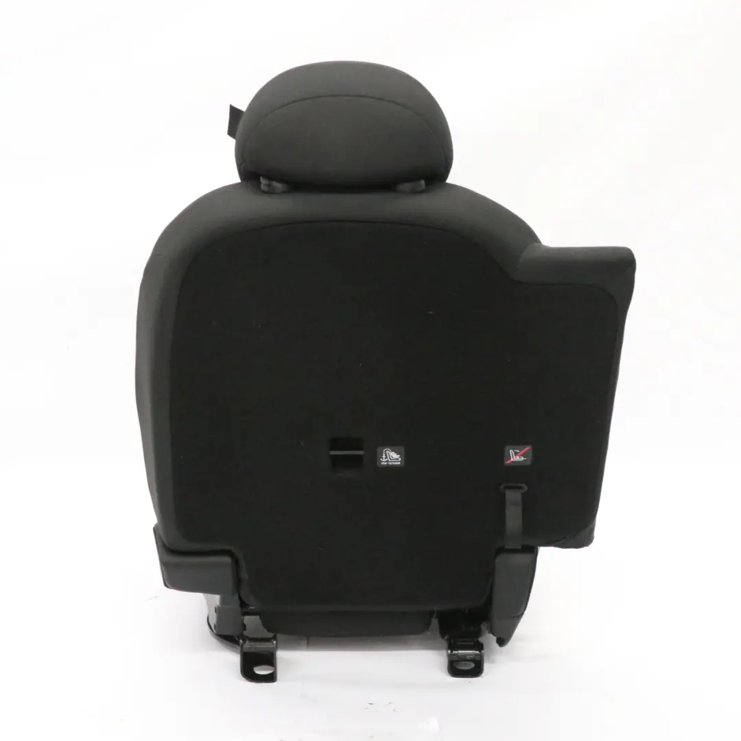 Sitz Stoff Leder Hot Cross Carbon Schwarz hinten links Sitz für Mini R61 Sport mit Teilenummer 9810191 Mini R61 Sport Sitz Stoff Leder Hot Cross Carbon Schwarz hinten links Sitz - SKU 9810191-1 - Teilenummer 9810191