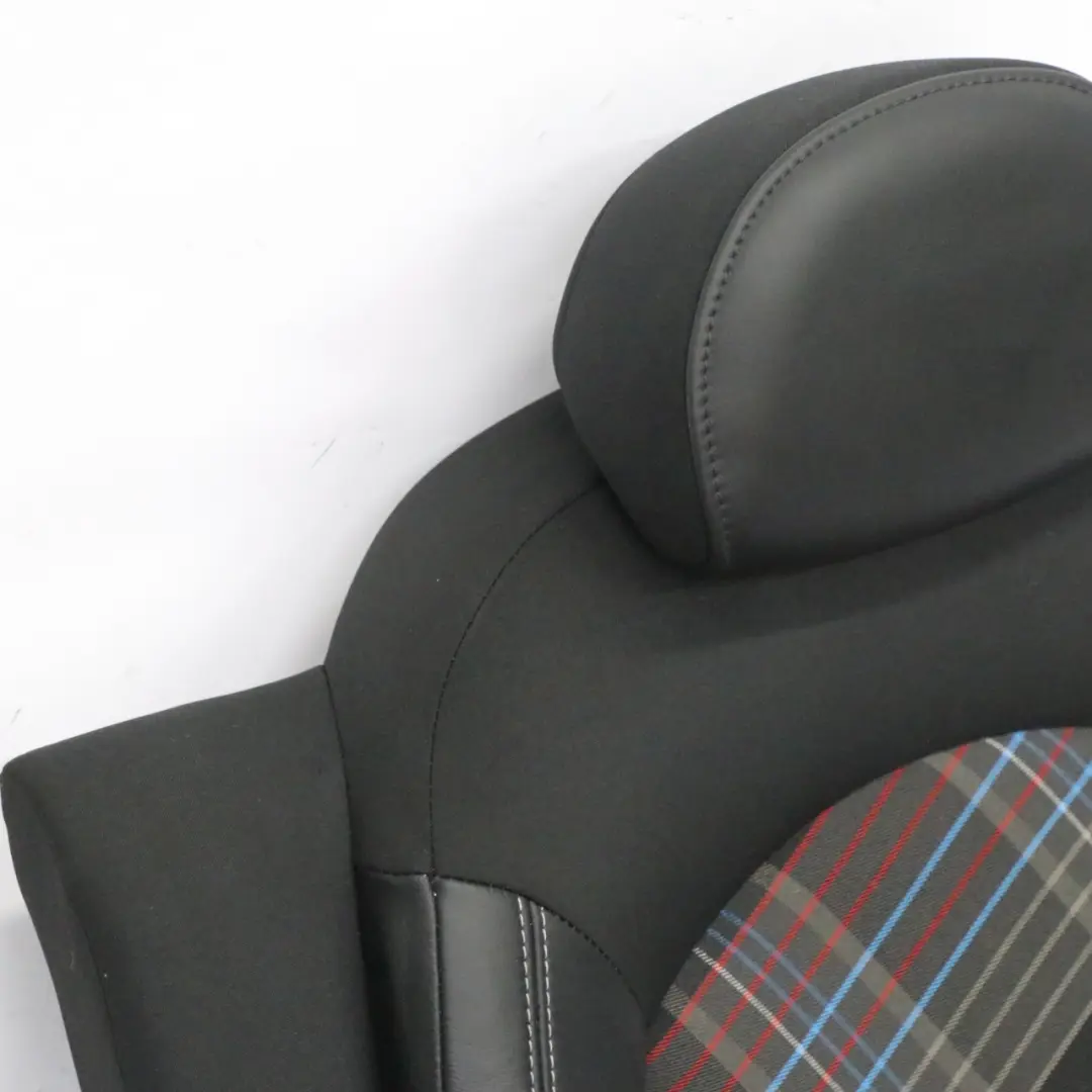Fabric Leather Hot Cross Carbon Black Rear Left N/S Seat to Mini R61 Sport Seat with Part number 9810191 Mini R61 Sport Seat Fabric Leather Hot Cross Carbon Black Rear Left N/S Seat - SKU 9810191-1 - Part number 9810191