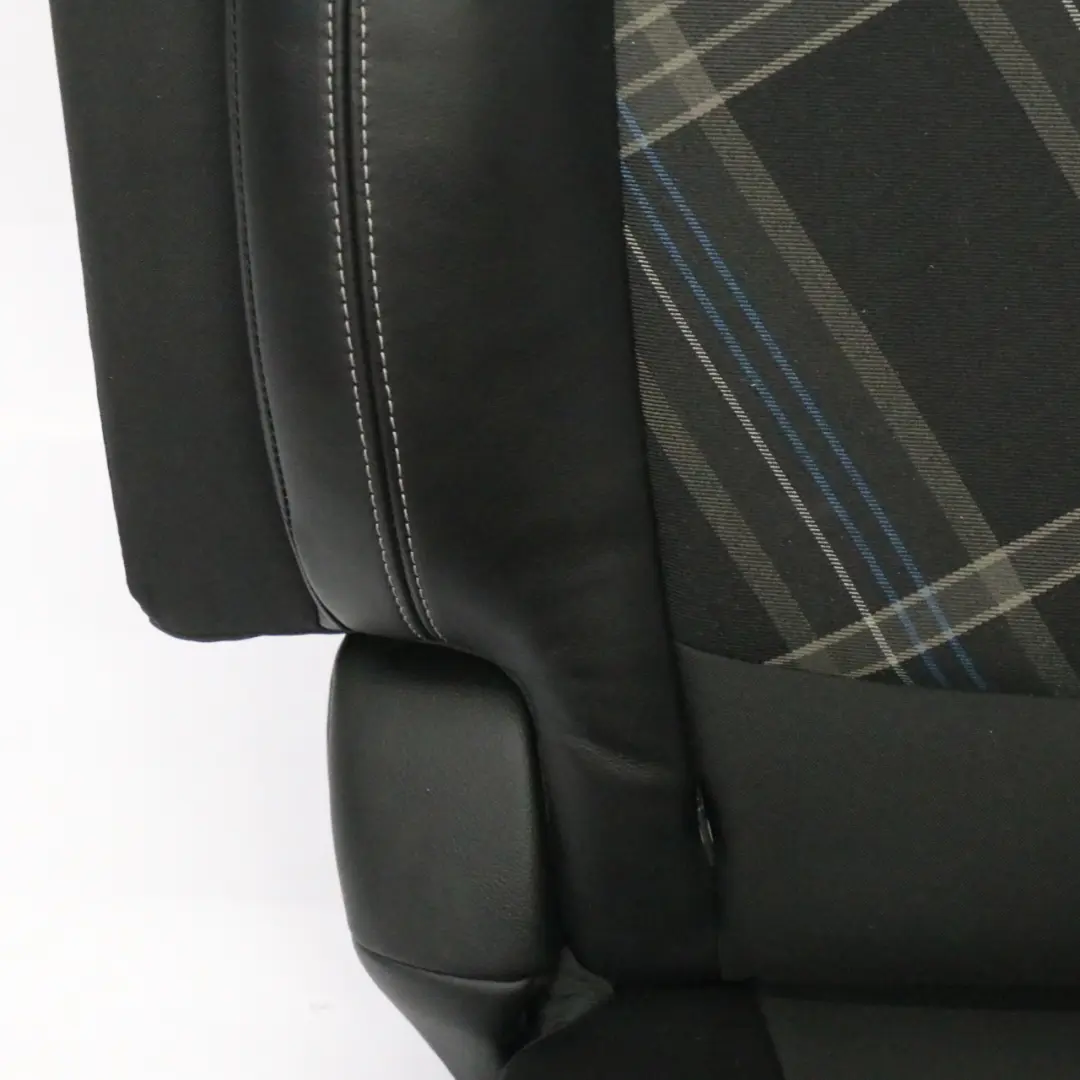 Mini R61 Sport Seat Fabric Leather Hot Cross Carbon Black Rear Left N/S Seat - SKU 9810191-1 - Part number 9810191
