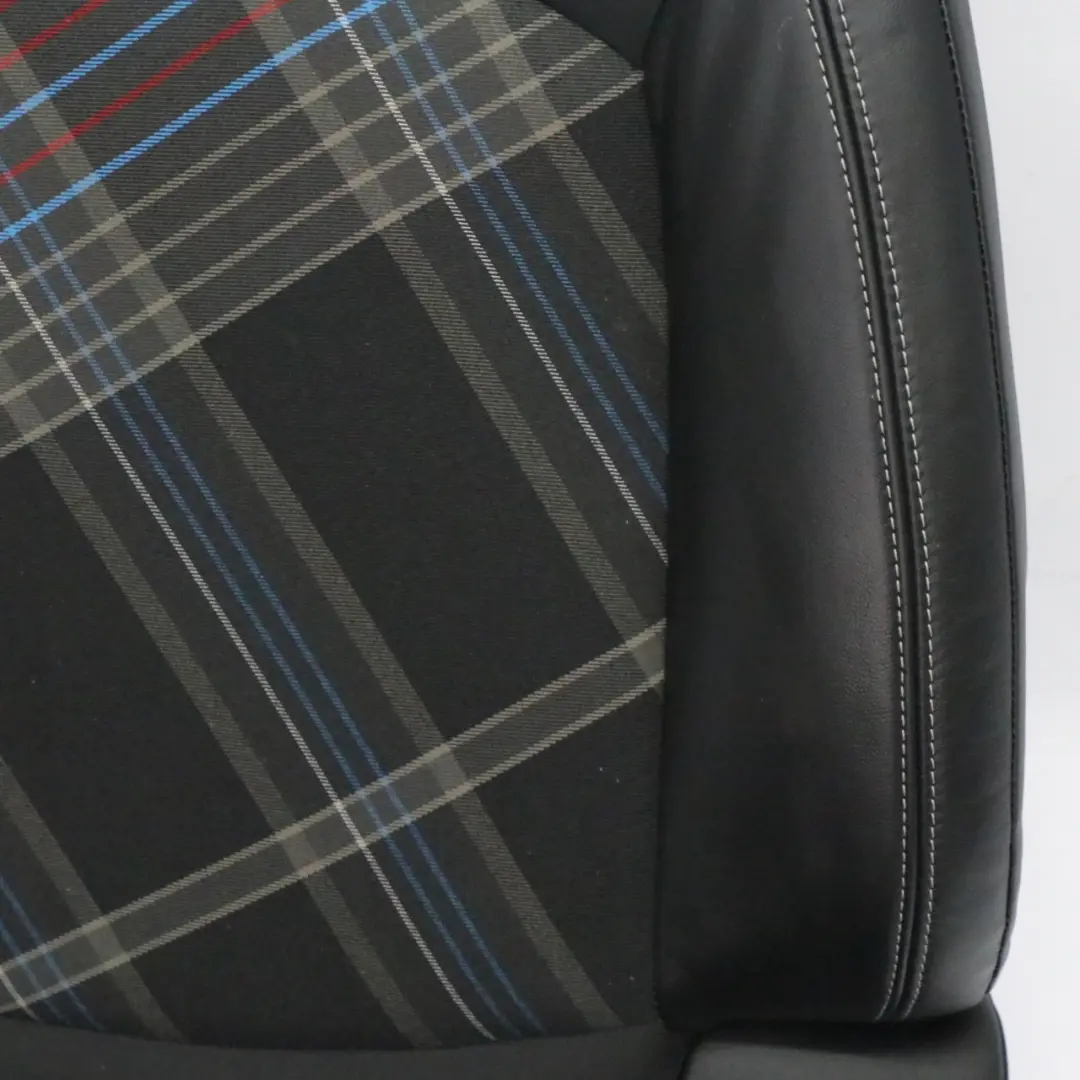 Mini R61 Sport Seat Fabric Leather Hot Cross Carbon Black Rear Left N/S Seat - SKU 9810191-1 - Part number 9810191