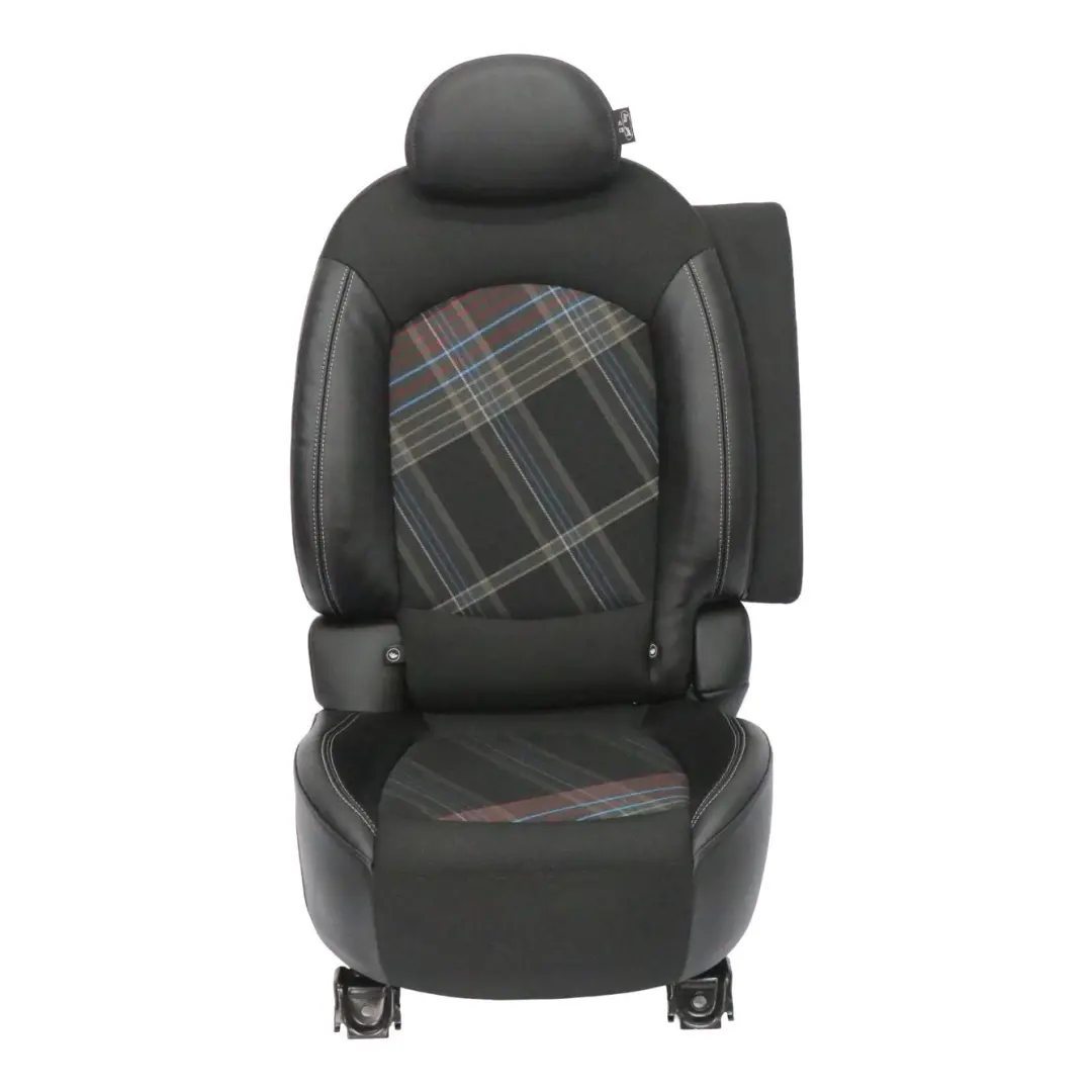 Mini R61 Sport Seat Tela Cuero Hot Cross Carbono Negro Asiento Trasero Derecho - SKU 9810192-1 - Número de pieza 9810192