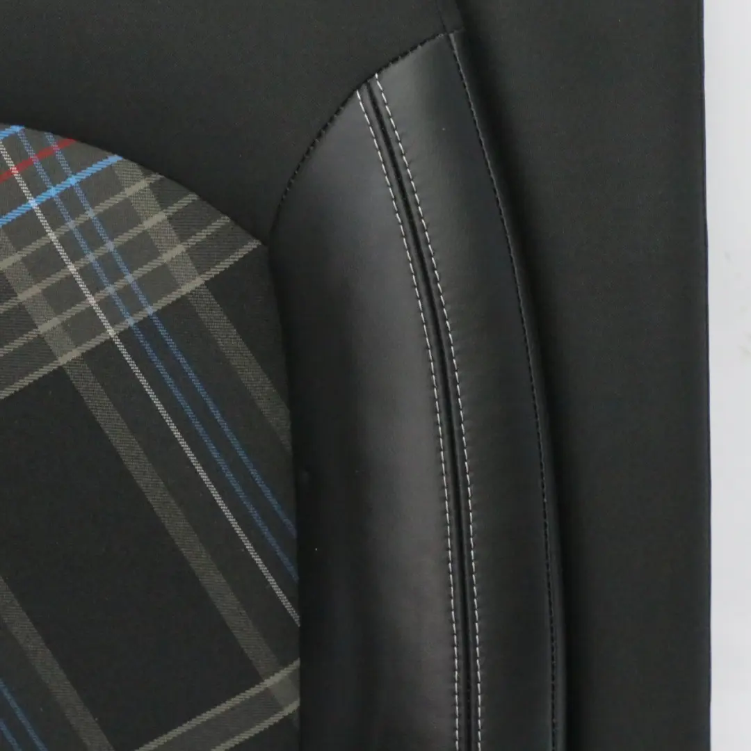 Mini R61 Sport Seat Fabric Leather Hot Cross Carbon Black Rear Right O/S Seat - SKU 9810192-1 - Part number 9810192