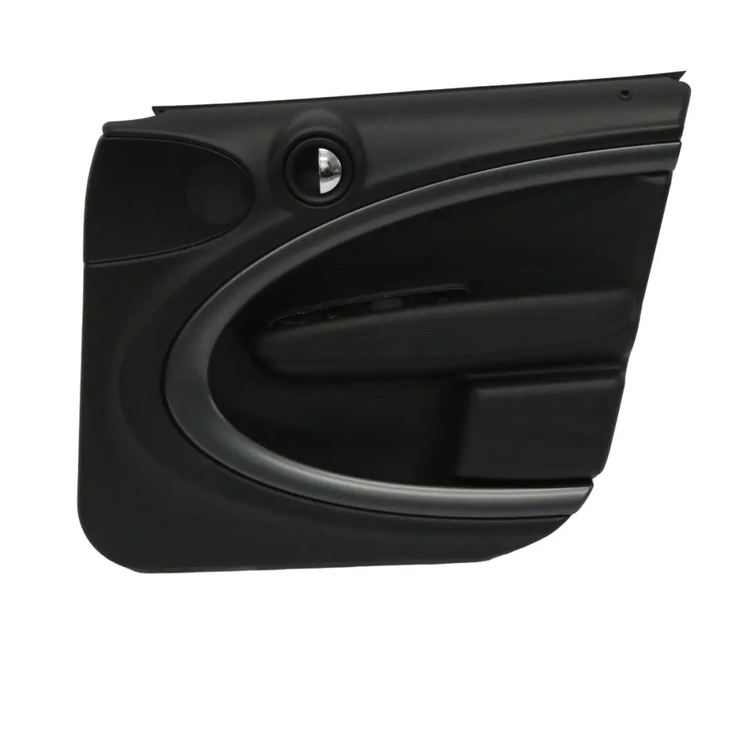 Front Right O/S Door Card Trim Panel Carbon Black to Mini Countryman R60 Cooper S with Part number 9812192 Mini Countryman R60 Cooper S Front Right O/S Door Card Trim Panel Carbon Black - SKU 9812192 - Part number 9812192