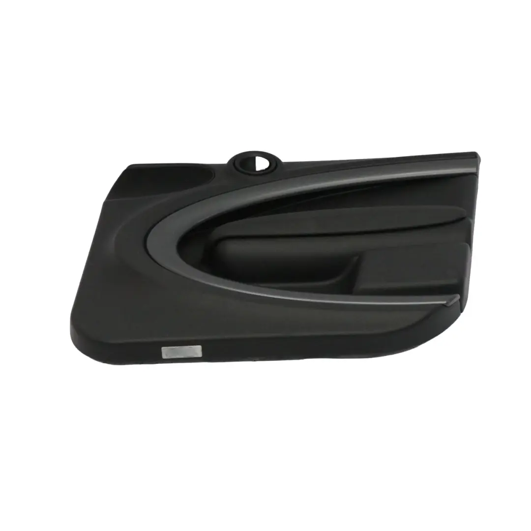 Mini R60 anteriore destro pannello rivestimento della scheda porta nero carbonio - SKU 9812192 - Numero di parte 9812192