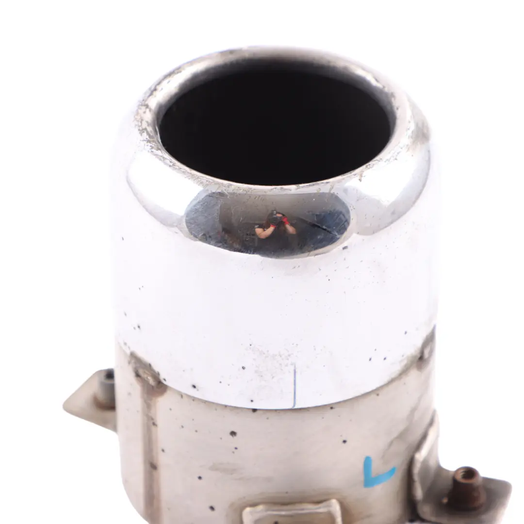 Końcówka Rury Wydechowej Osłona Chrom Lewa do Mini R60 R61 o numerze 9813169 Mini R60 R61 Końcówka Rury Wydechowej Osłona Chrom Lewa - SKU 9813169 - Numer Części 9813169
