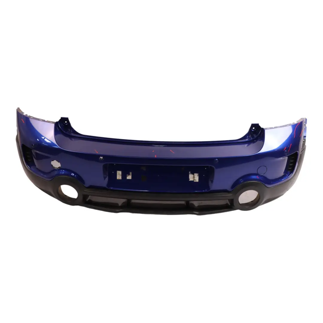 Bumper Cooper S Aerokit PDC Starlight Blue Metallic B62 to Mini Countryman R60 Rear with Part number 9806647 Mini Countryman R60 Rear Bumper Cooper S Aerokit PDC Starlight Blue Metallic B62 - SKU 9806647-STB - Part number 9806647