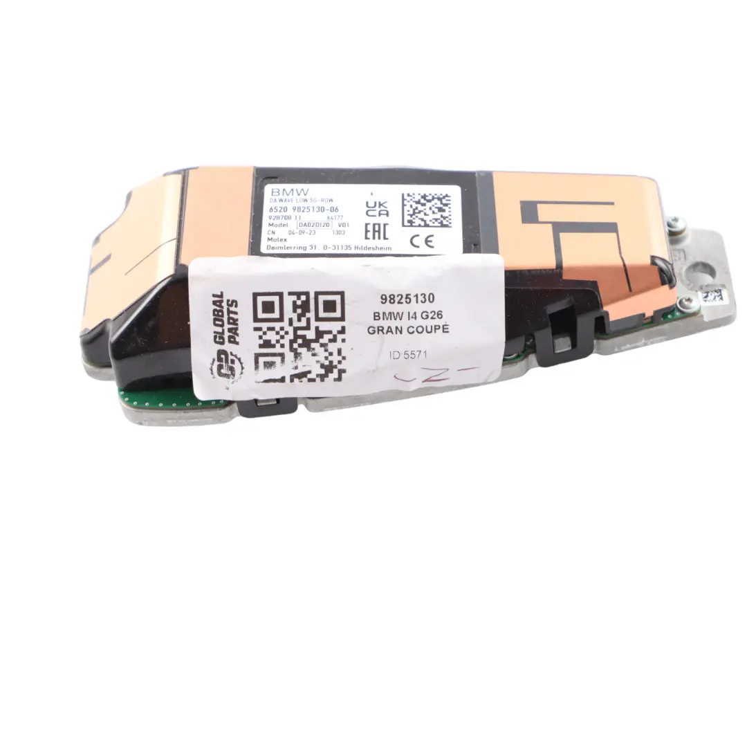 Superiore Antenna Aeriel Ricevitore Amplificatore Modulo per BMW I4 G26 con numero di parte 9825130 BMW I4 G26 Superiore Antenna Aeriel Ricevitore Amplificatore Modulo - SKU 9825130 - Numero di parte 9825130