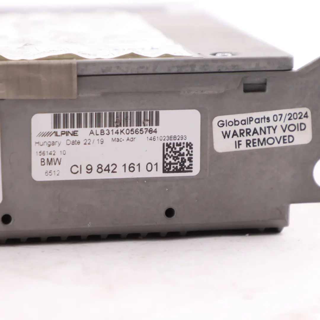 Head Unit BMW G20 Navigation Audio Player Controller Module to with Part number 9842161 Head Unit BMW G20 Navigation Audio Player Controller Module - SKU 9842161 - Part number 9842161