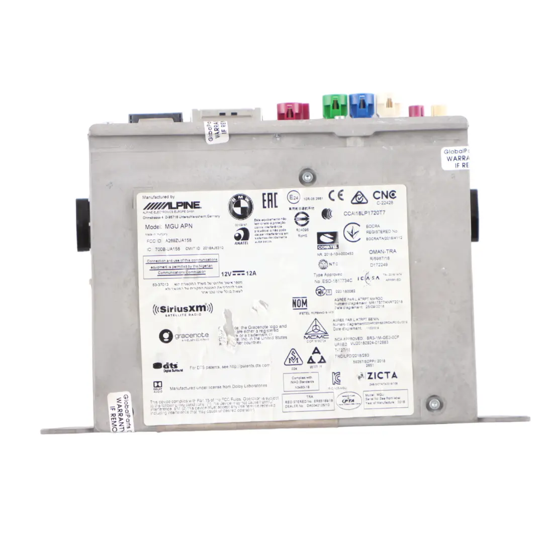  Head Unit BMW G20 Navigation Audio Player Controller Module - SKU 9842161 - Part number 9842161