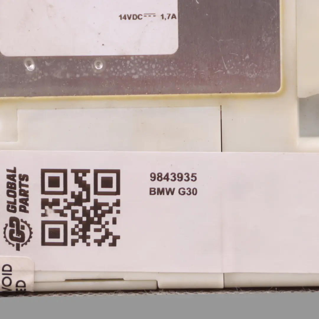 Telematics System Control Unit Module Navigation ATM ECE 4G WLAN to BMW G30 with Part number 9843935 BMW G30 Telematics System Control Unit Module Navigation ATM ECE 4G WLAN - SKU 9843935 - Part number 9843935