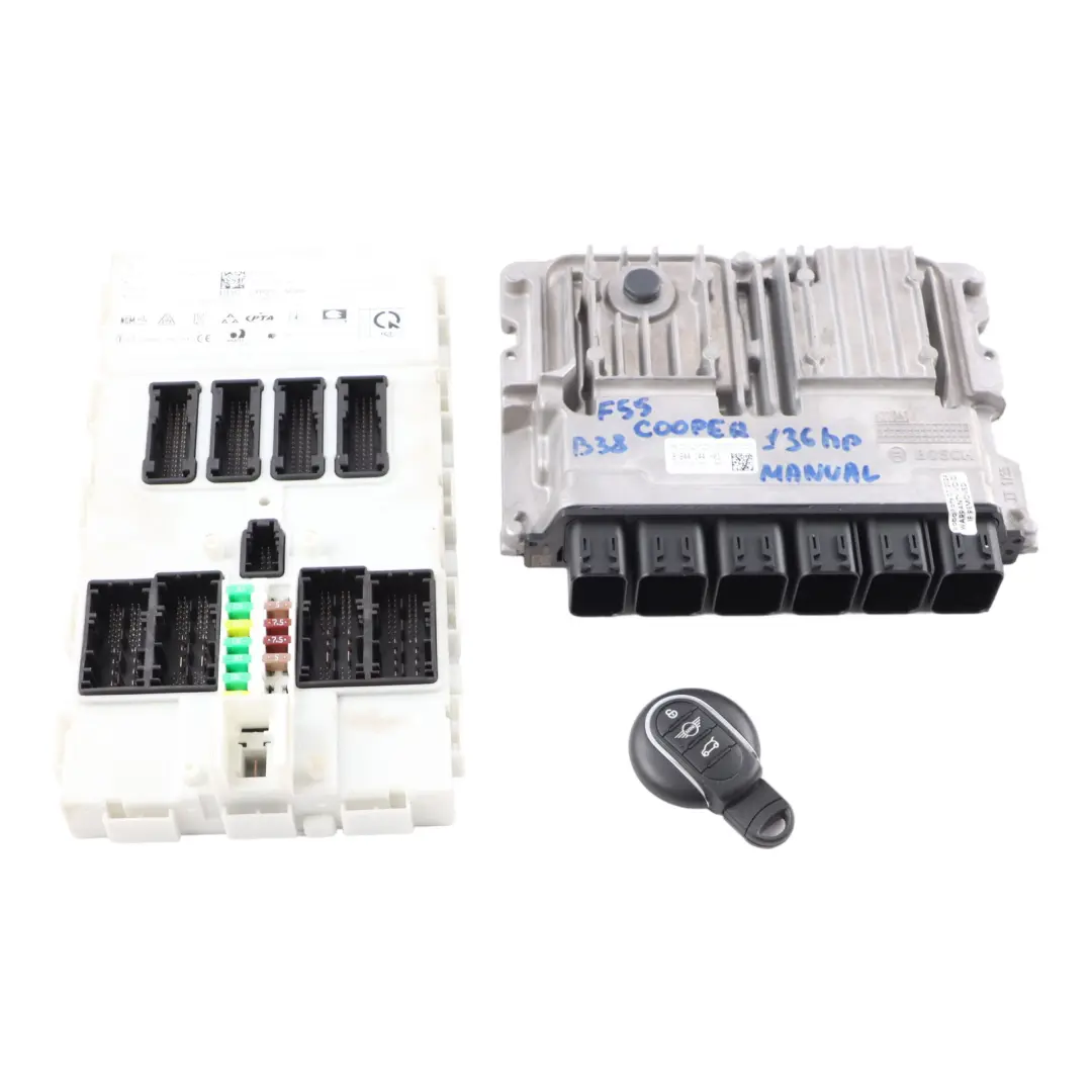 B38 Engine Control Unit ECU Kit DME Key BDC Manual to Mini Cooper F55 F56 with Part number 9844144 Mini Cooper F55 F56 B38 Engine Control Unit ECU Kit DME Key BDC Manual - SKU 9844144-1 - Part number 9844144