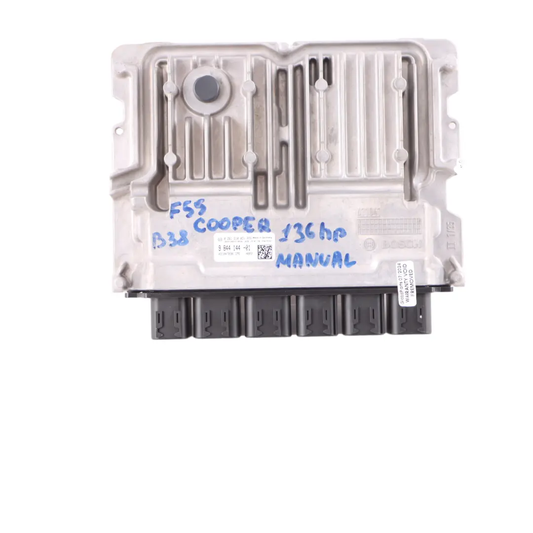 Mini Cooper F55 F56 B38 Engine Control Unit ECU Kit DME Key BDC Manual - SKU 9844144-1 - Part number 9844144