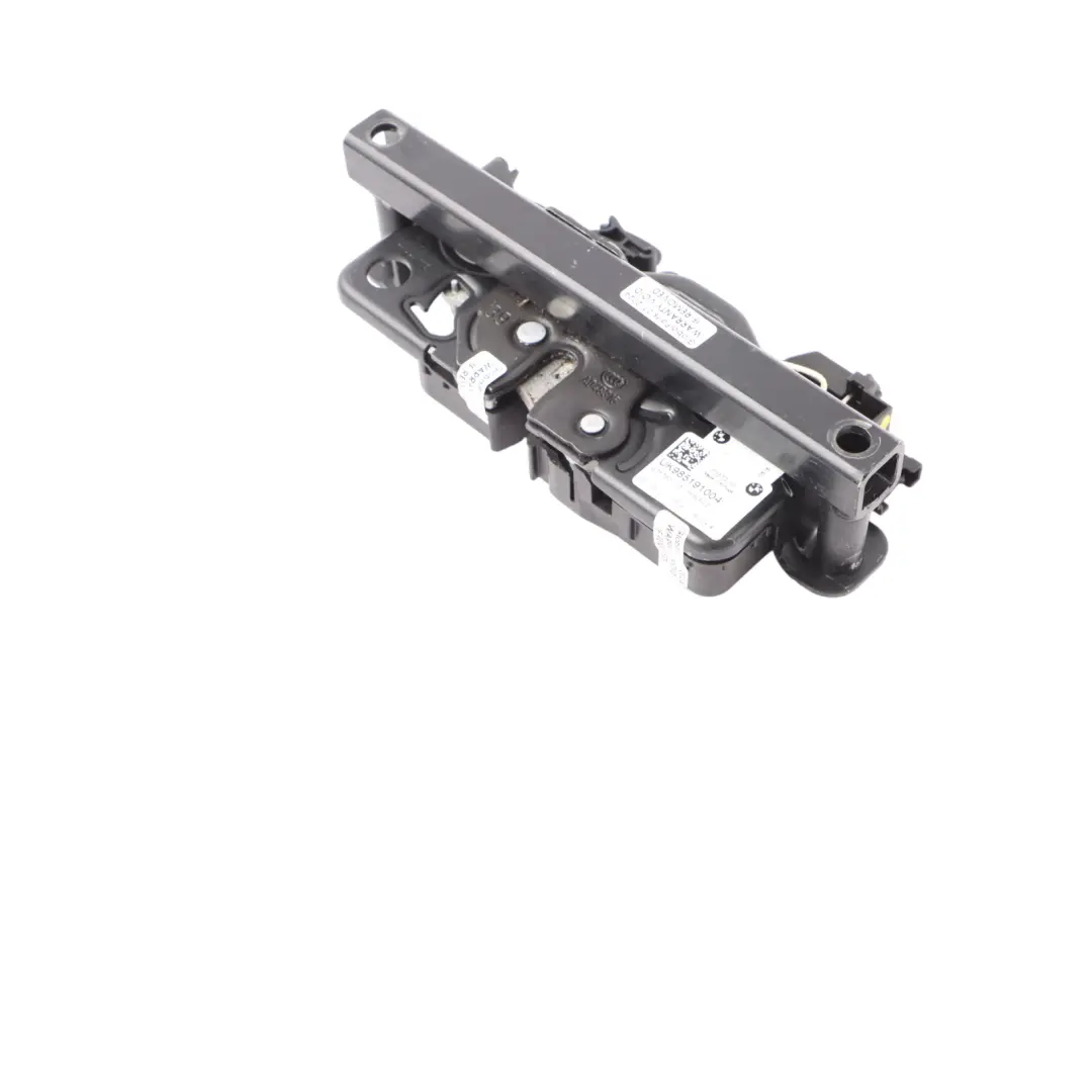 Trunk Boot Tailgate Rear Lock Cover Trim Black to BMW I4 G26 Gran Coupe with Part number 9851910 BMW I4 G26 Gran Coupe Trunk Boot Tailgate Rear Lock Cover Trim Black - SKU 9851910 - Part number 9851910