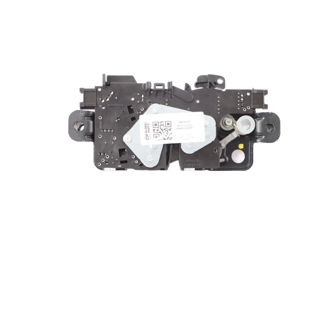 Trunk Boot Tailgate Rear Lock Cover Trim Black to BMW I4 G26 Gran Coupe with Part number 9851910 BMW I4 G26 Gran Coupe Trunk Boot Tailgate Rear Lock Cover Trim Black - SKU 9851910 - Part number 9851910