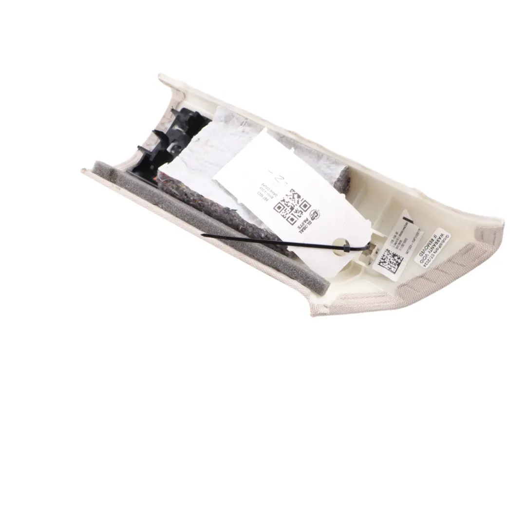 pillar Cover Trim Rear Left N/S Elfenbein Weiss to BMW i4 G26 Gran Coupe C with Part number 9871023 BMW i4 G26 Gran Coupe C pillar Cover Trim Rear Left N/S Elfenbein Weiss - SKU 9871023 - Part number 9871023