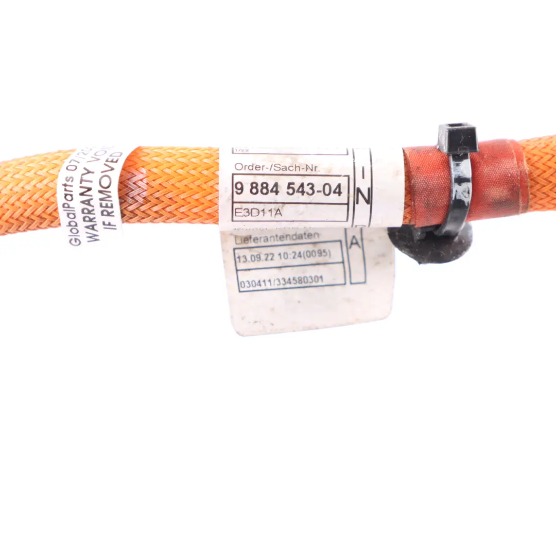 BMW G30 G31 LCI Cable Cableado Batería Alto Voltaje Cargador - SKU 9884543 - Número de pieza 9884543