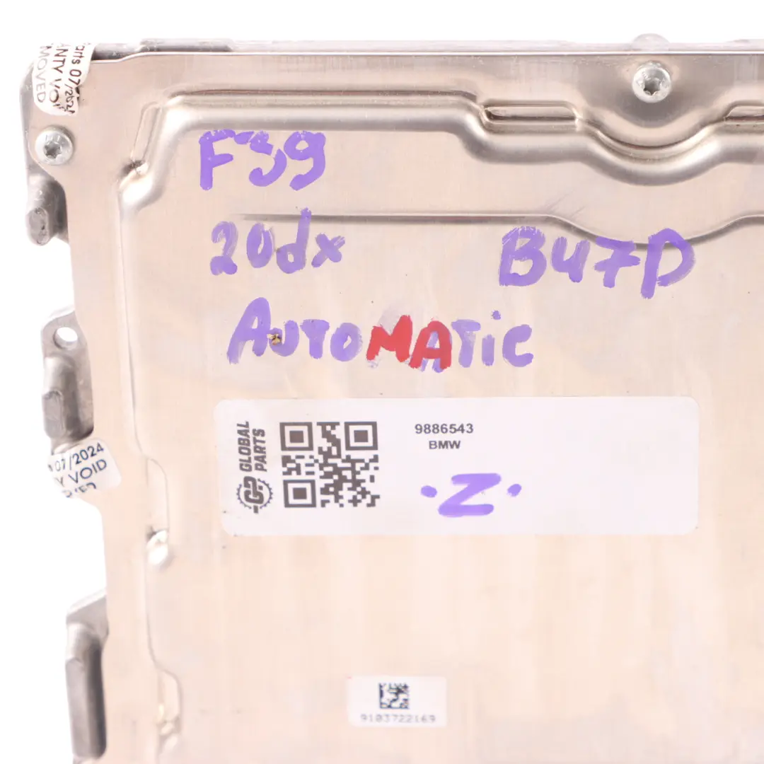 20dX Diesel B47D 140KW ECU Engine Control Module Automatic to BMW X2 F39 with Part number 9886543 BMW X2 F39 20dX Diesel B47D 140KW ECU Engine Control Module Automatic - SKU 9886543 - Part number 9886543