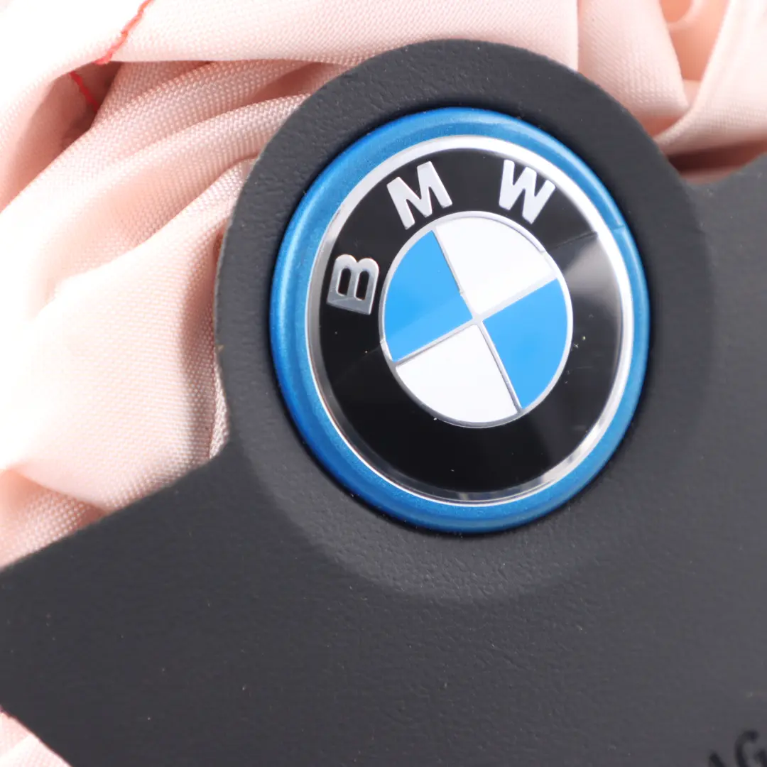 BMW i4 G26 Gran Coupe Steering Wheel Air Module Leather Black - SKU 9890345-2 - Part number 9890345