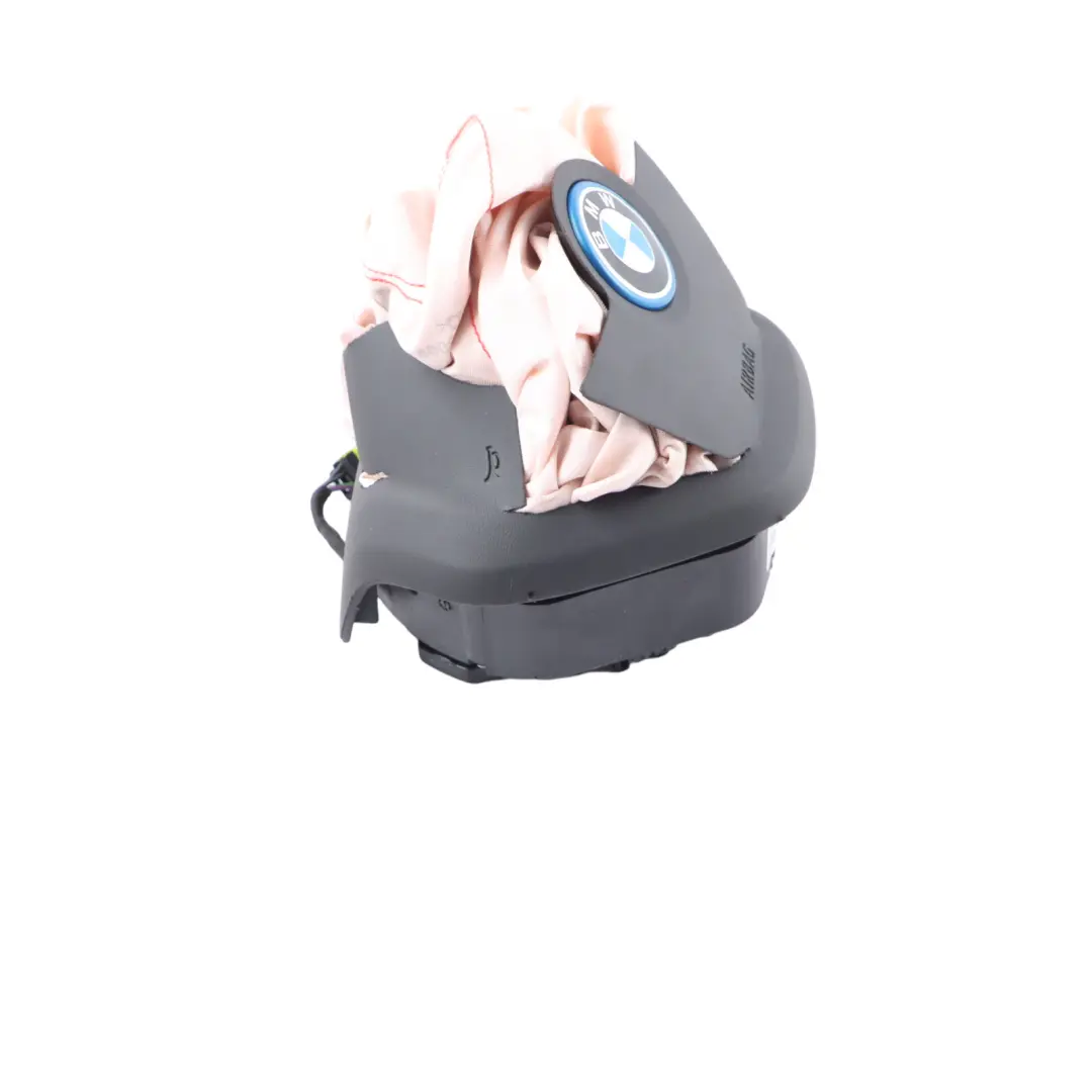 BMW i4 G26 Gran Coupe Steering Wheel Air Module Leather Black - SKU 9890345-2 - Part number 9890345