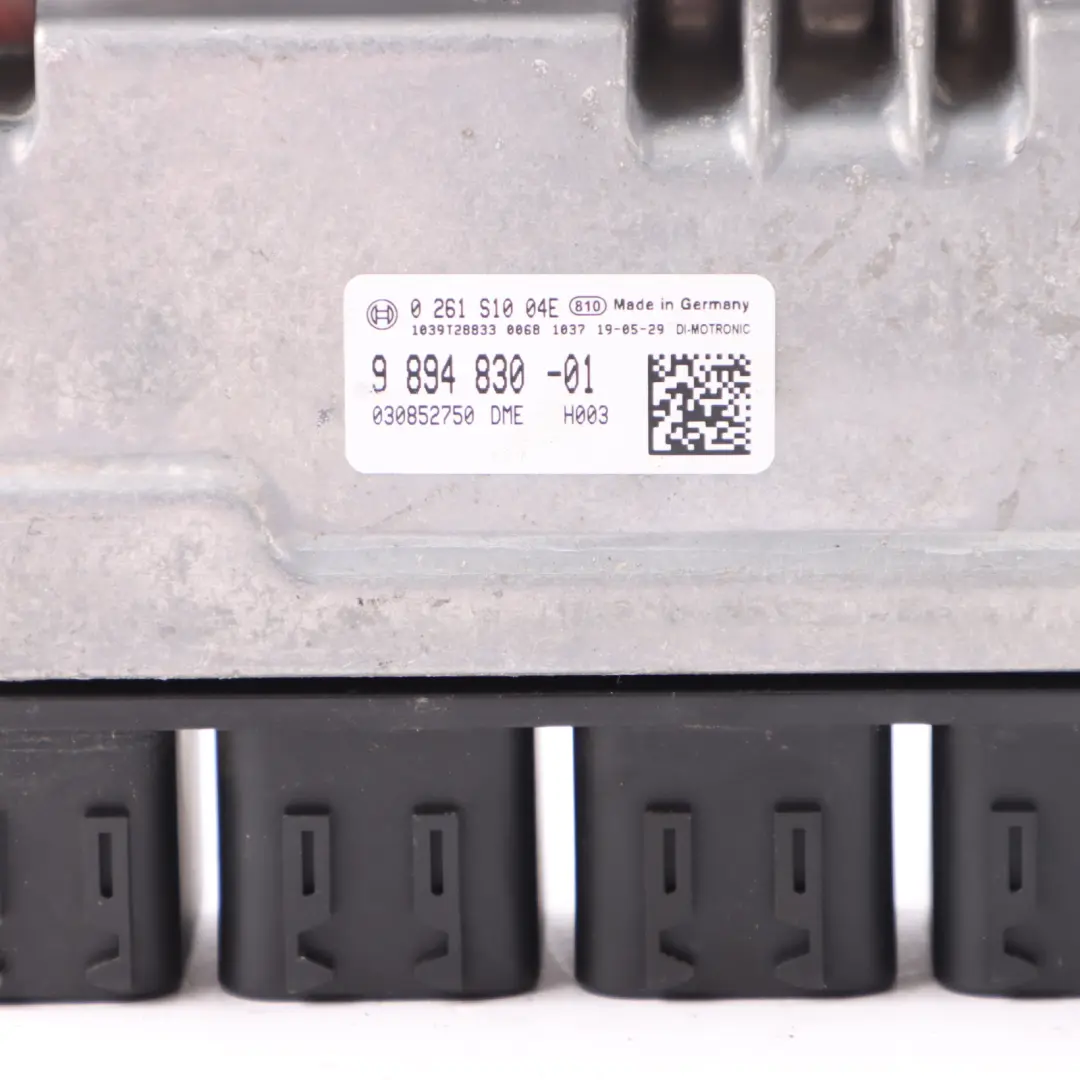 B48D 184HP Engine Control Unit ECU DME Automatic to BMW G20 320I G30 520i with Part number 9894830 BMW G20 320I G30 520i B48D 184HP Engine Control Unit ECU DME Automatic - SKU 9894830 - Part number 9894830