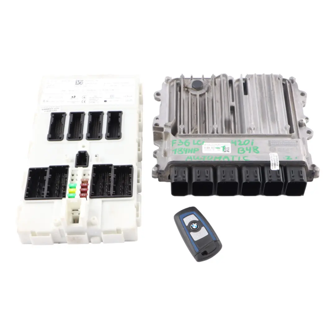 Control Unit ECU Kit DME FEM Key Automatic to BMW F36 LCI 420i B48 Engine with Part number 9894912 BMW F36 LCI 420i B48 Engine Control Unit ECU Kit DME FEM Key Automatic - SKU 9894912-1 - Part number 9894912