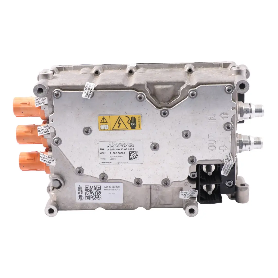 EQA350 H243 4matic Module convertisseur tension électrique pour Mercedes à propos du numéro de pièce A0003427200 Mercedes EQA350 H243 4matic Module convertisseur tension électrique - SKU A0003427200 - Numéro de pièce A0003427200