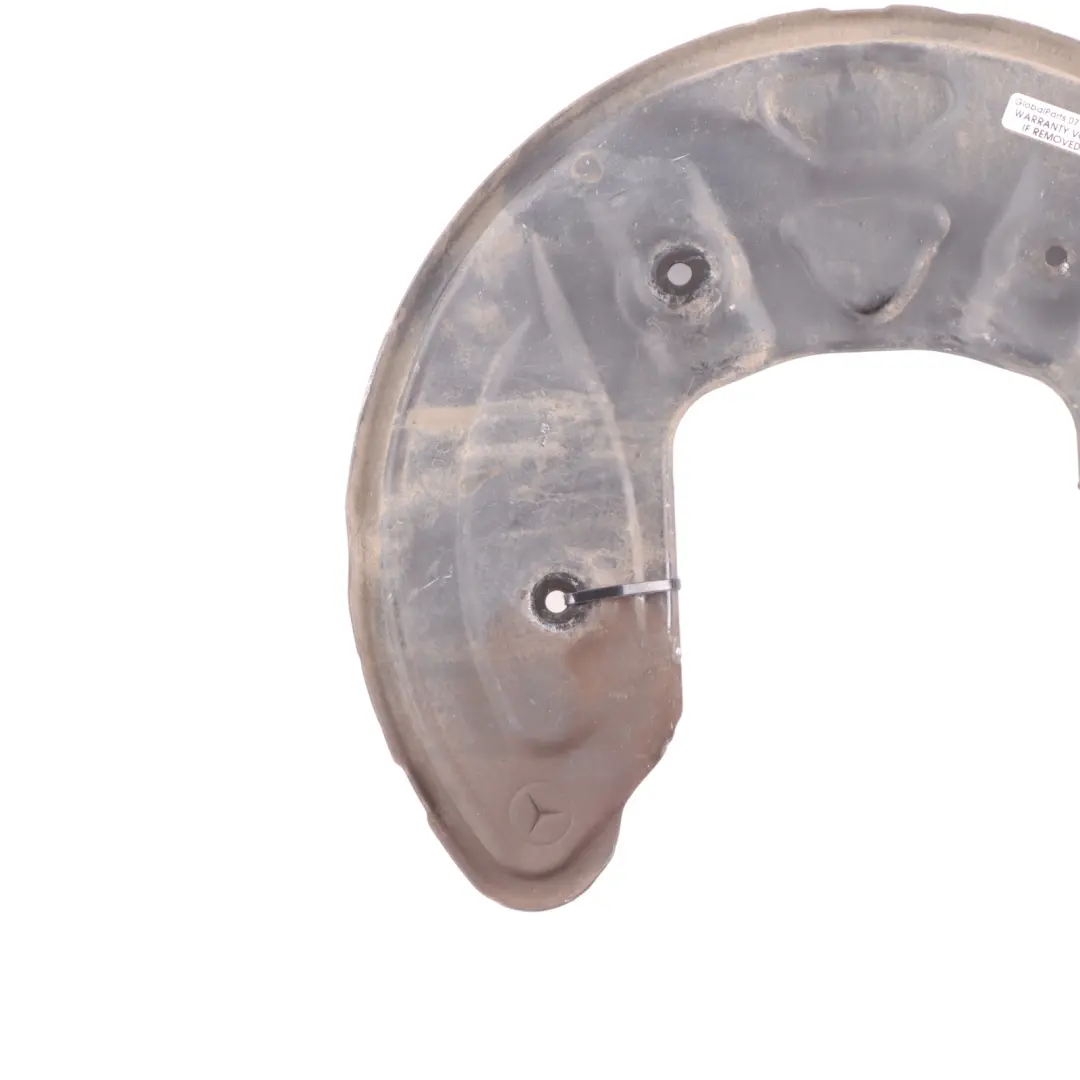 Mercedes W205 C238 X253 Couvercle disque frein Plaque arrière droite gauche - SKU A0004230100 - Numéro de pièce A0004230100