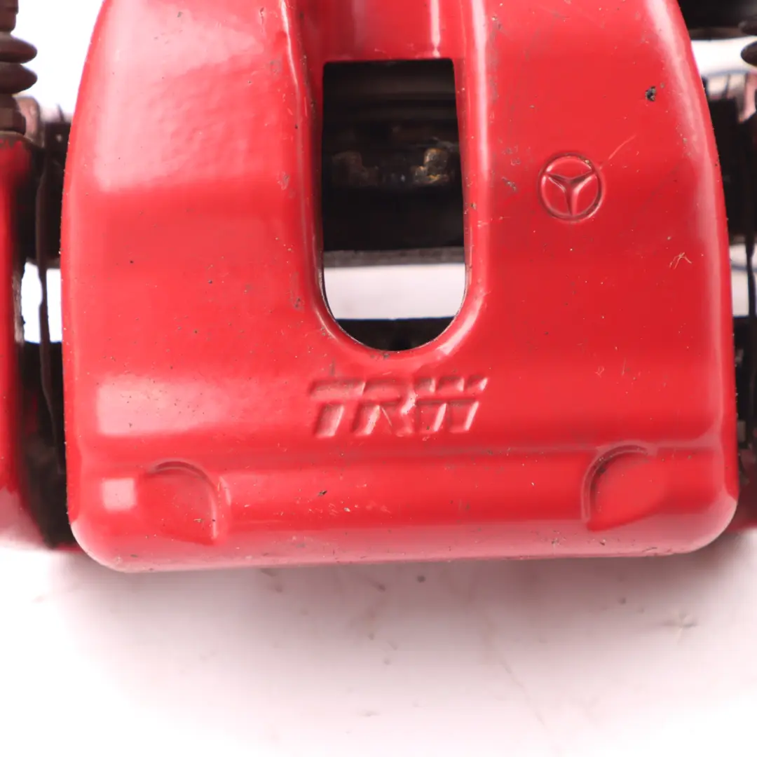 Brake Caliper Mercedes W176 AMG Line Rear Left N/S Brake Unit Red to with Part number A0004232581 Brake Caliper Mercedes W176 AMG Line Rear Left N/S Brake Unit Red - SKU A0004232581 - Part number A0004232581