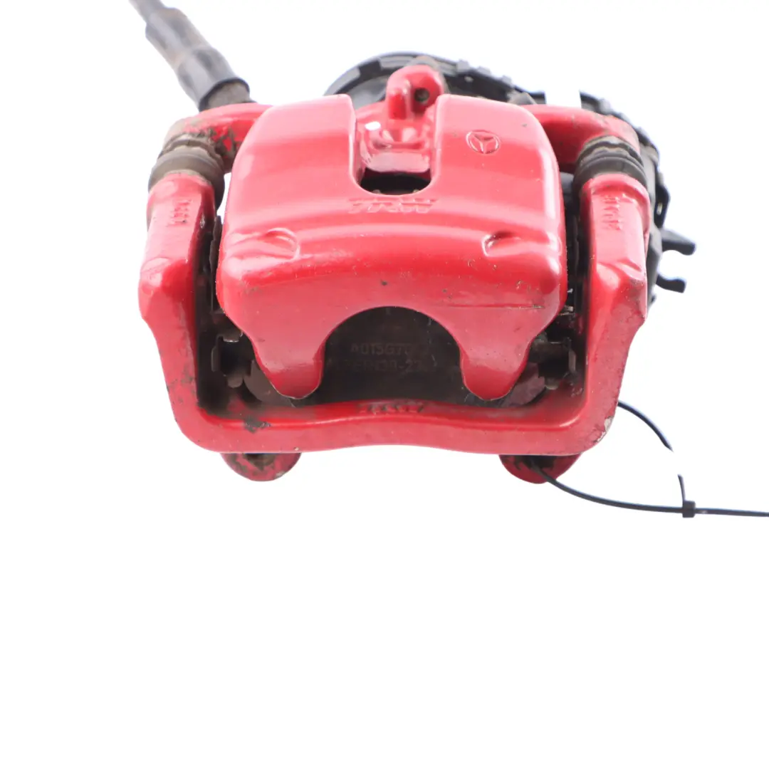 Brake Caliper Mercedes W176 AMG Line Rear Left N/S Brake Unit Red to with Part number A0004232581 Brake Caliper Mercedes W176 AMG Line Rear Left N/S Brake Unit Red - SKU A0004232581 - Part number A0004232581