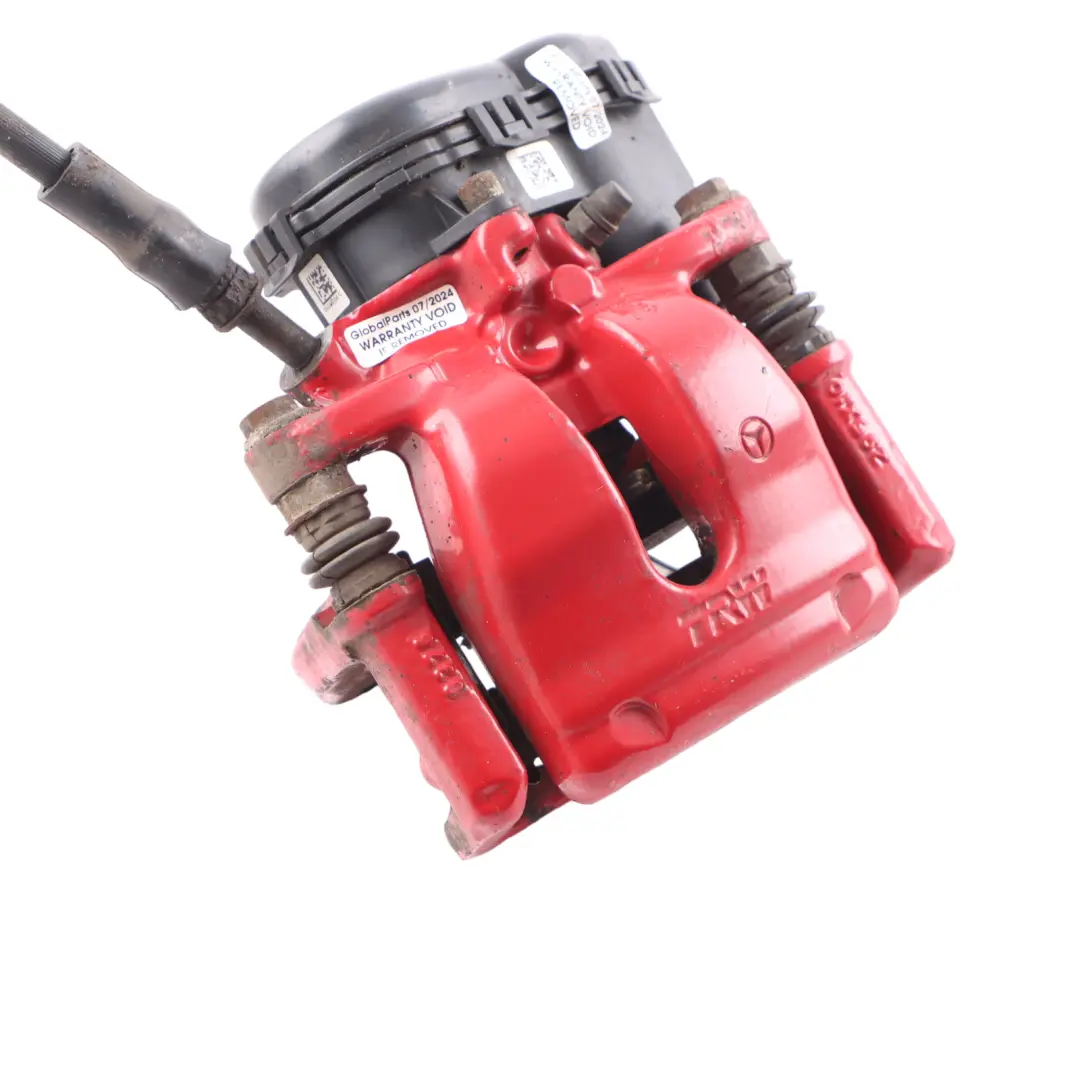 Brake Caliper Mercedes W176 AMG Line Rear Left N/S Brake Unit Red to with Part number A0004232581 Brake Caliper Mercedes W176 AMG Line Rear Left N/S Brake Unit Red - SKU A0004232581 - Part number A0004232581