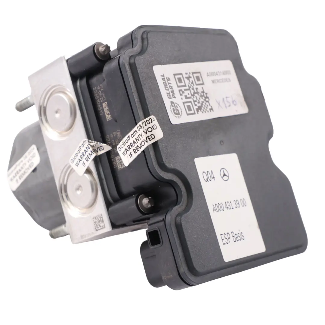 Módulo de control de la bomba de freno hidráulico ABS ESP para Mercedes GLA X156 con número de pieza A0004314000 Mercedes GLA X156 Módulo de control de la bomba de freno hidráulico ABS ESP - SKU A0004314000 - Número de pieza A0004314000