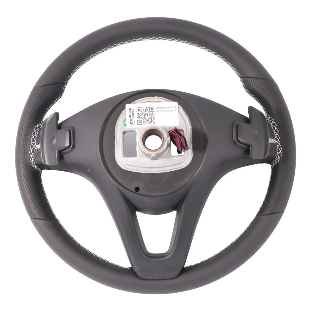 Lenkrad Mercedes W205 C253 NEU Schwarz Leder Multifunktions Paddel Schaltung für mit Teilenummer A0004600507 Lenkrad Mercedes W205 C253 NEU Schwarz Leder Multifunktions Paddel Schaltung - SKU A0004600507-2 - Teilenummer A0004600507