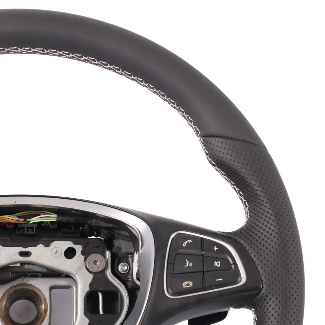 Volant Mercedes W205 C253 NEUF Cuir Noir Changement Vitesse Multifonction  - SKU A0004600507-2 - Numéro de pièce A0004600507
