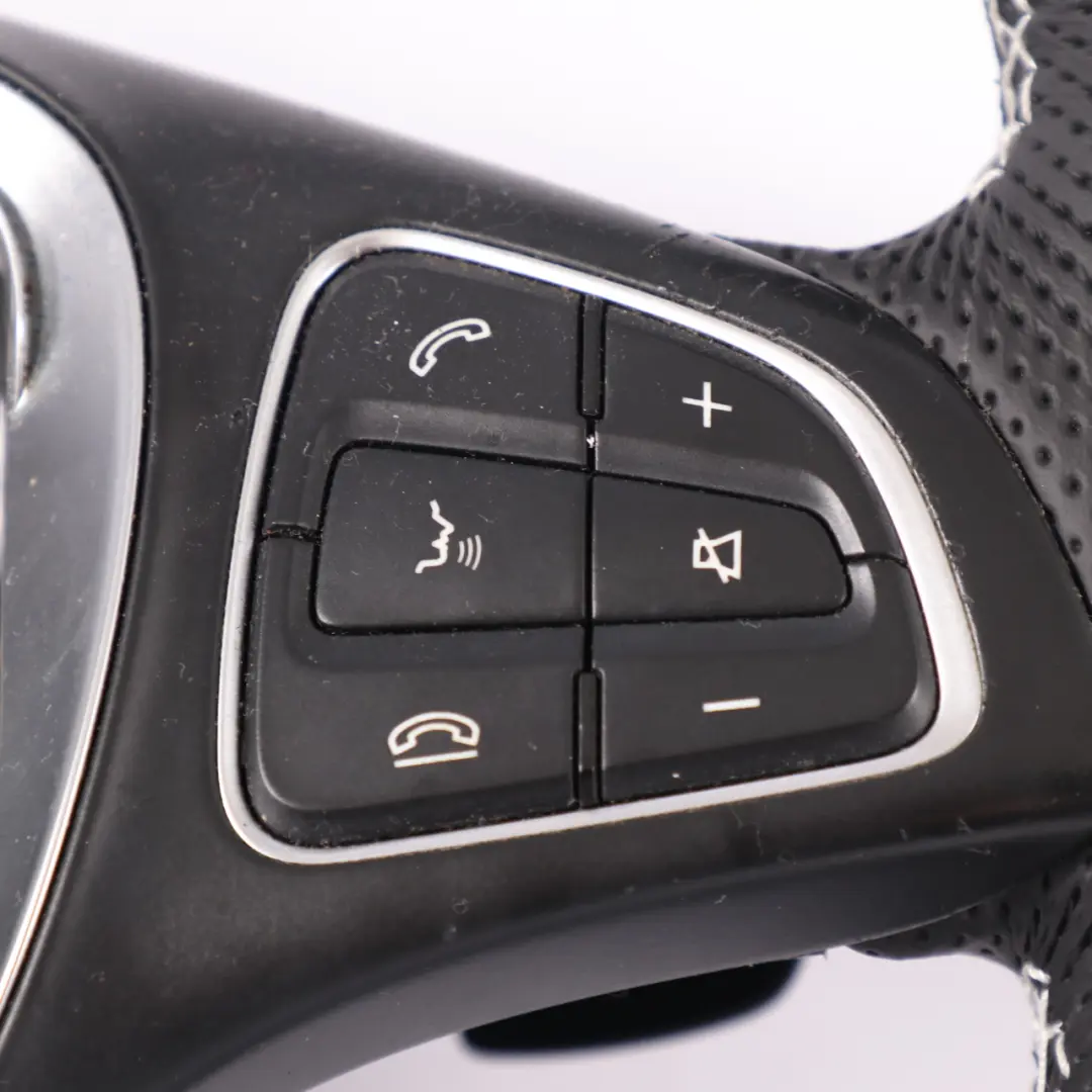 Volant Mercedes W205 C253 NEUF Cuir Noir Changement Vitesse Multifonction  - SKU A0004600507-2 - Numéro de pièce A0004600507