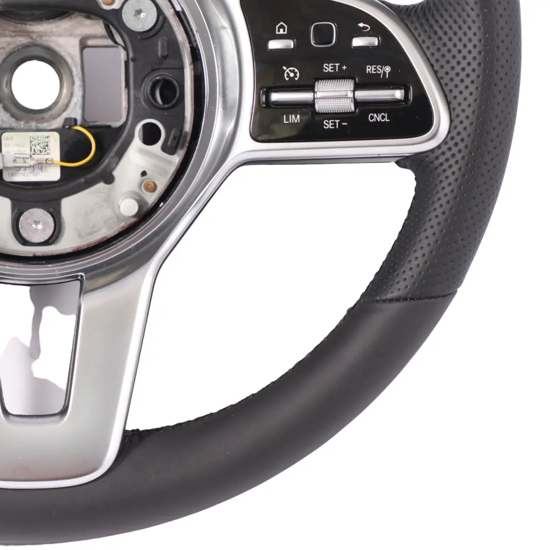  Volant Mercedes C118 W177 NOUVEAU Cuir Noir Palettes Changement Vitesse - SKU A0004605804-1 - Numéro de pièce A0004605804