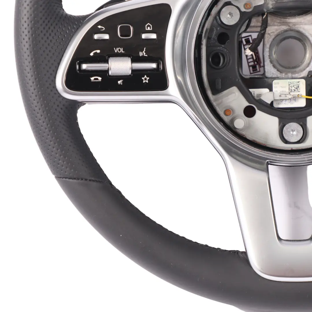  Volant Mercedes C118 W177 NOUVEAU Cuir Noir Palettes Changement Vitesse - SKU A0004605804-1 - Numéro de pièce A0004605804