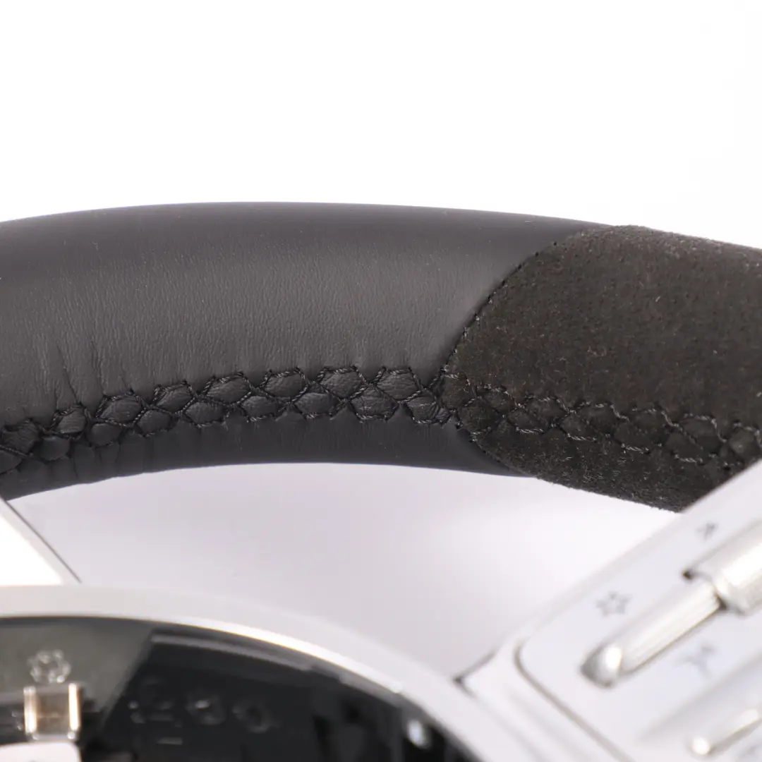 Steering Wheel Mercedes W177 W205 W247 NEW Black Leather Alcantara Paddle Shift to with Part number A0004609313 Steering Wheel Mercedes W177 W205 W247 NEW Black Leather Alcantara Paddle Shift - SKU A0004609313-1 - Part number A0004609313