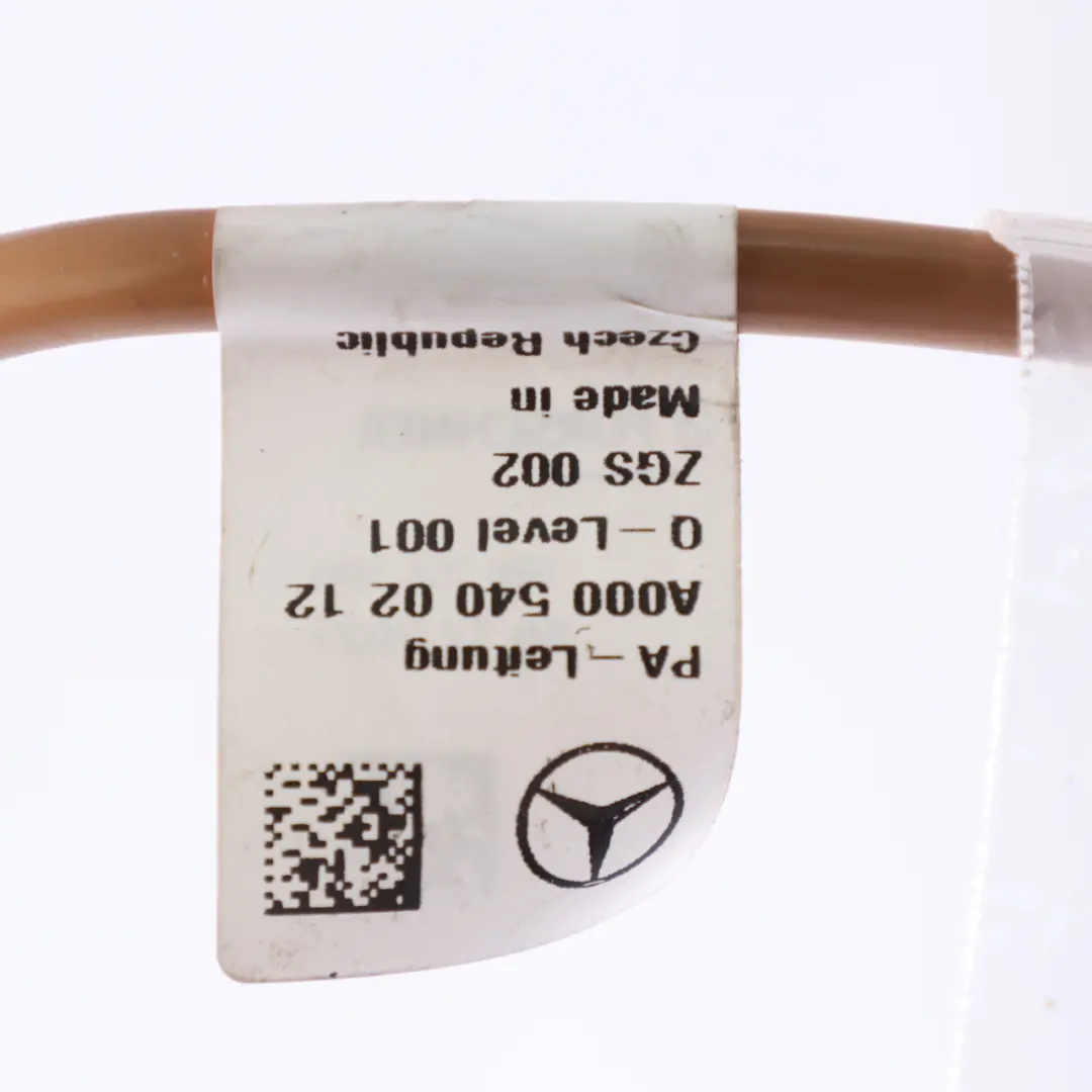 High Voltage Battery Cable Wiring Bonding Line to Mercedes EQA H243 with Part number A0005400212 Mercedes EQA H243 High Voltage Battery Cable Wiring Bonding Line - SKU A0005400212 - Part number A0005400212